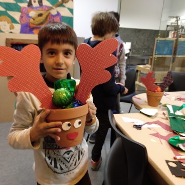 Taller de Nadal 2017. Fem un ren pel Pare Noel